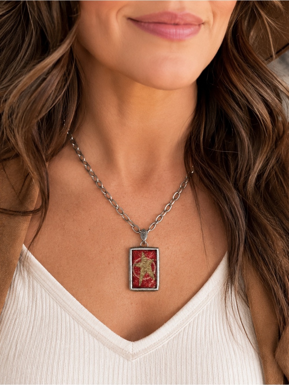 Jewel Kade “Wish Upon a Shooting Star” Reversible Pendant Charm
